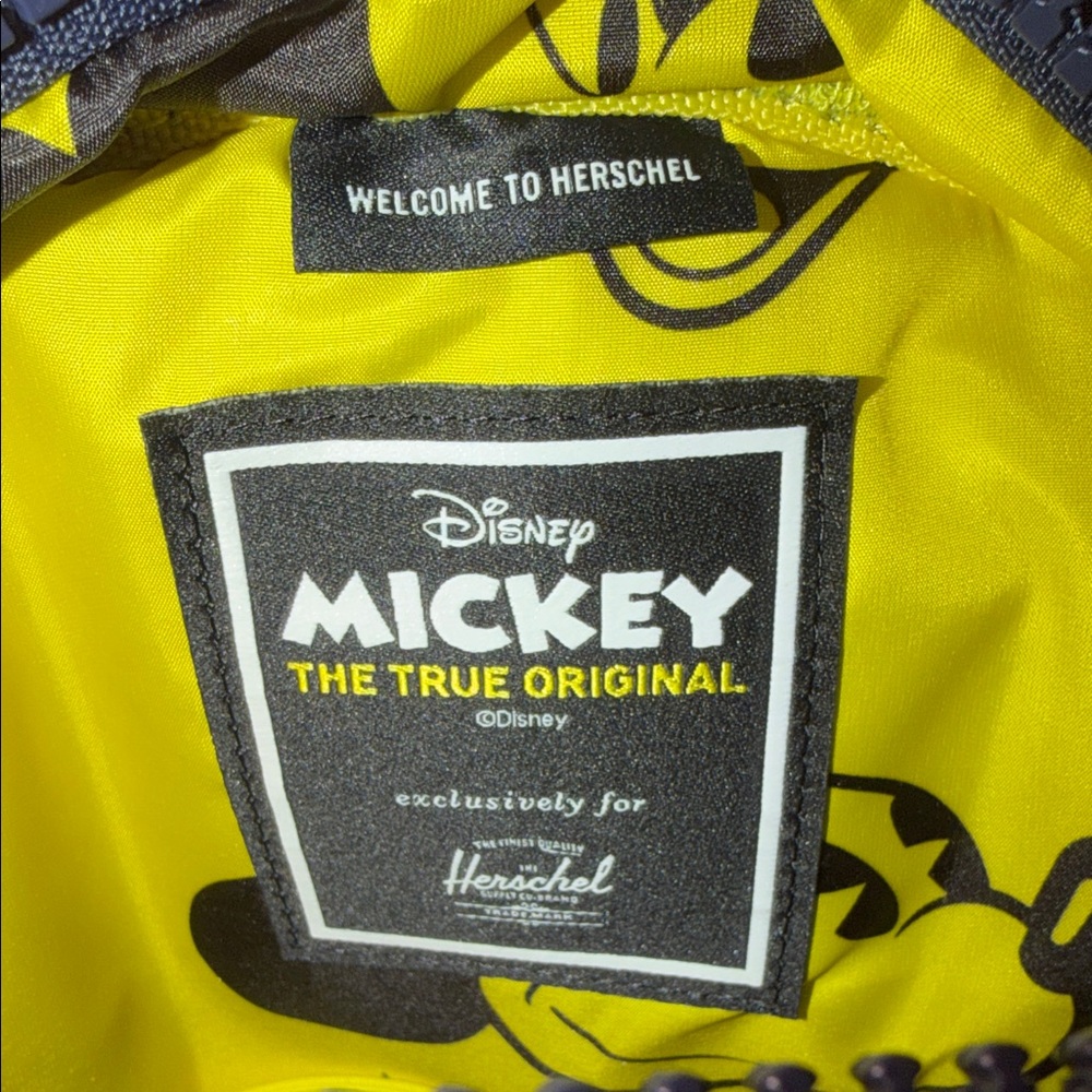 Herschel Mickey Mouse Print Backpack - Picture 10 of 15